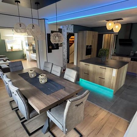 Maison Gite Chez Nounou Sauna Jacuzzi Jardin Arbore Etting 외부 사진