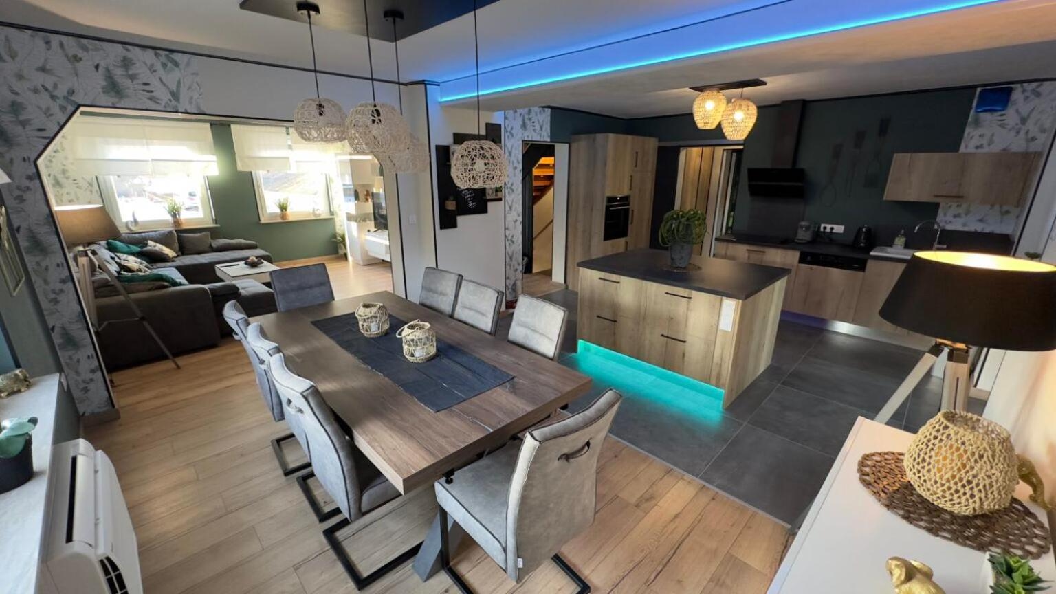Maison Gite Chez Nounou Sauna Jacuzzi Jardin Arbore Etting 외부 사진