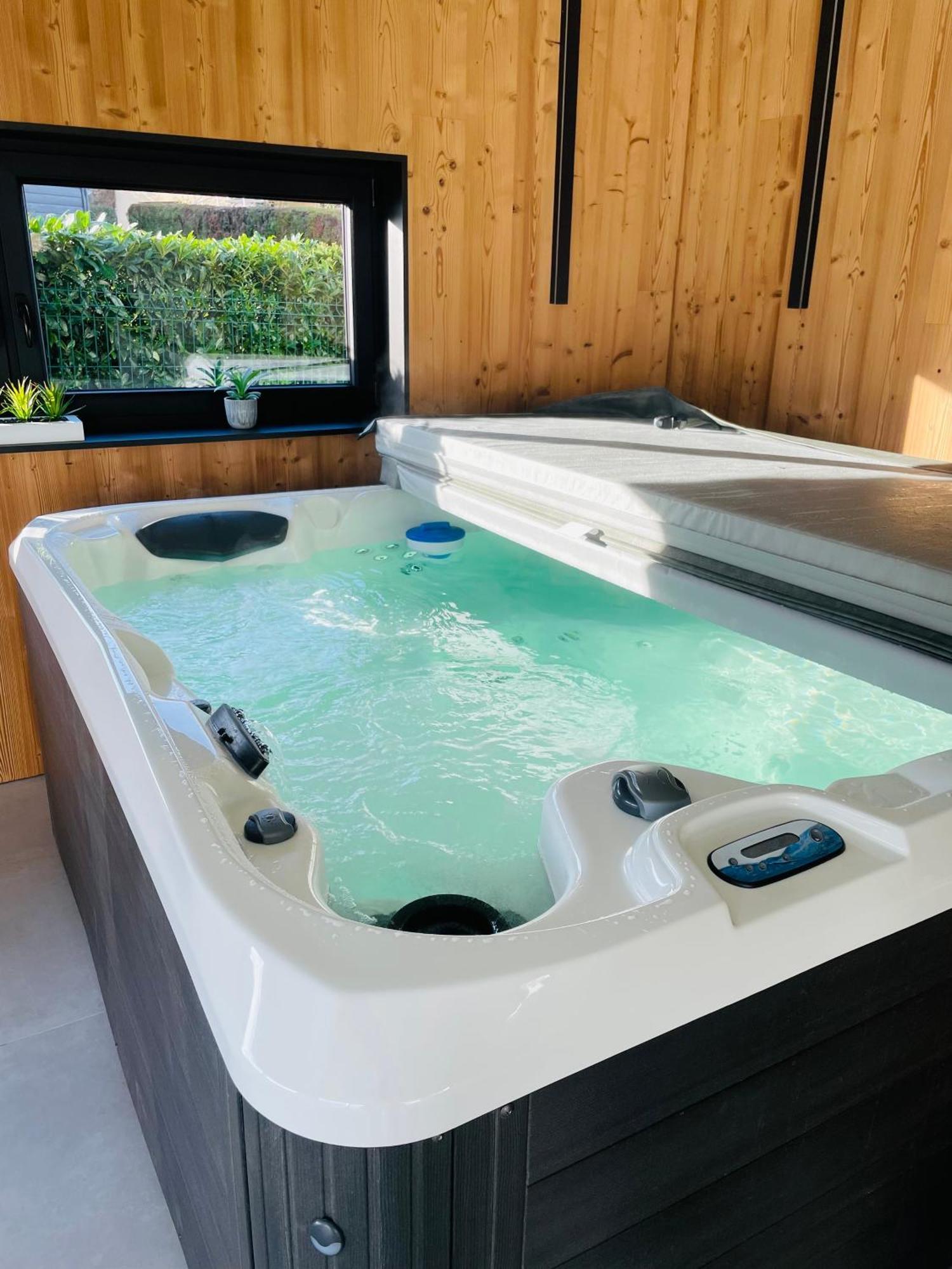 Maison Gite Chez Nounou Sauna Jacuzzi Jardin Arbore Etting 외부 사진