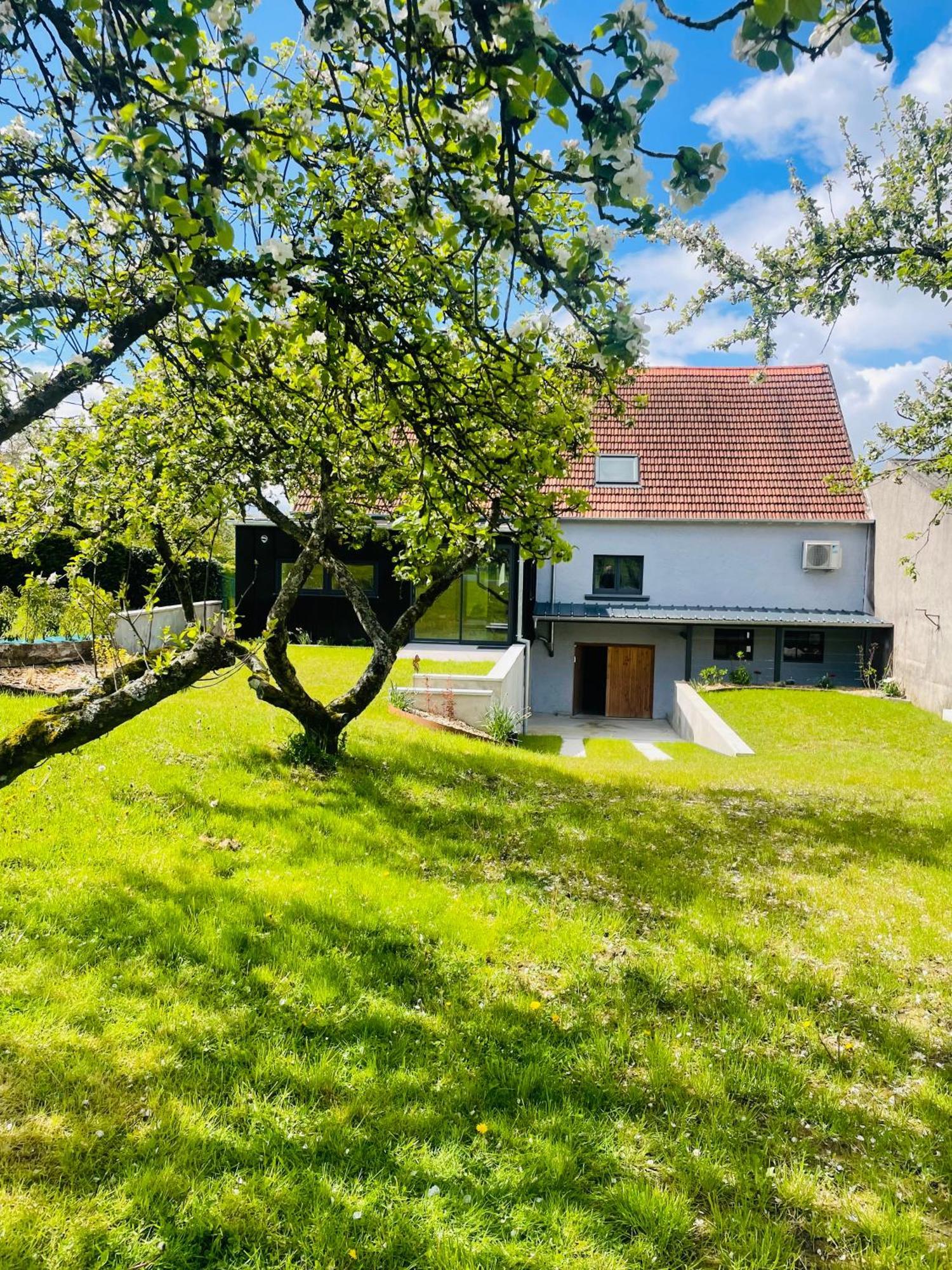 Maison Gite Chez Nounou Sauna Jacuzzi Jardin Arbore Etting 외부 사진